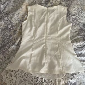 White/cream blouse
